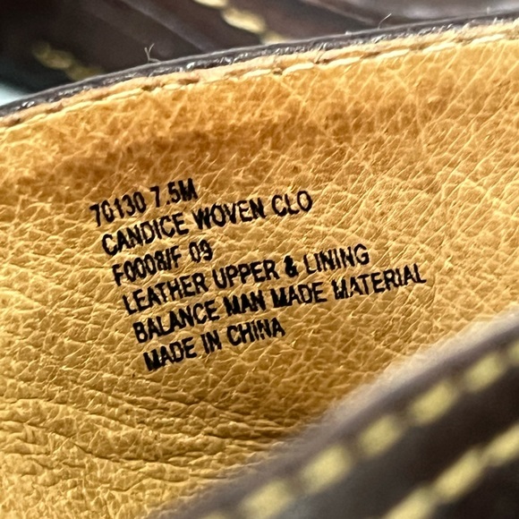 Frye Candice Mule Clog Brown Leather Size 7.5M - Picture 7 of 11